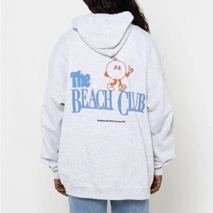 Thumbs Up Zip Up Sweatshirt by The Beach Club Shop